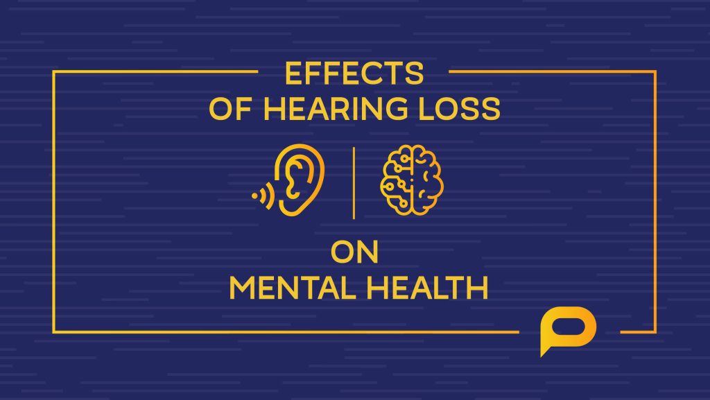 Effects of hearing loss on mental health